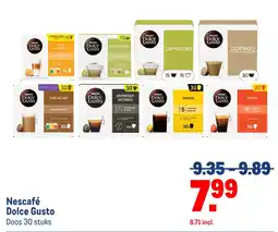 Makro Nescafe dolce gusto aanbieding