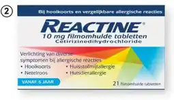 DA Reactine 10 mg filmomhulde tabletten aanbieding
