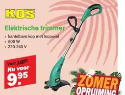 Van Cranenbroek KOS elektrische trimmer aanbieding