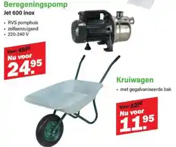 Van Cranenbroek Jet 600 inox aanbieding