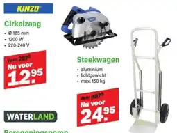Van Cranenbroek Kinzo cirkelzaag aanbieding