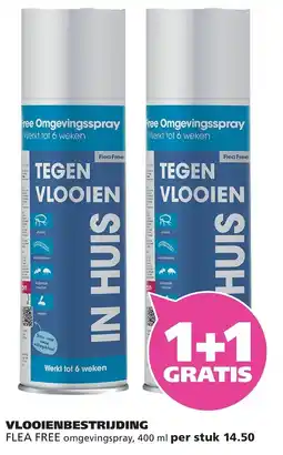 Ranzijn Flea free omgevingsspray aanbieding