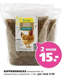Ranzijn Ranzijn kippen snacks meelwormen aanbieding