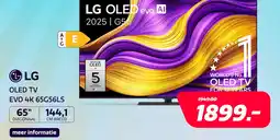 Electroworld LG OLED TV EVO 4K 65G56LS aanbieding