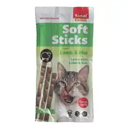 Van Cranenbroek Kattensnack soft sticks lam en rijst Sanal aanbieding