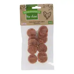 Van Cranenbroek Hondensnack kip chips 85 g aanbieding