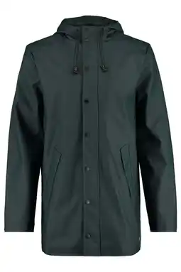 Wehkamp America Today straight fit regenjas Jace dark green aanbieding