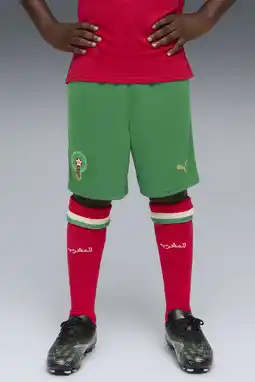 Wehkamp Puma Junior Marokko voetbalshort thuis aanbieding