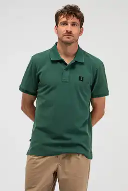 Wehkamp Butcher of Blue regular polo groen aanbieding