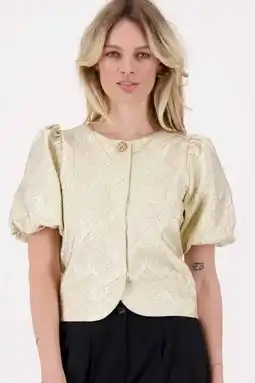 Wehkamp Zusss jasje beige/goud aanbieding