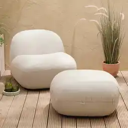 Wehkamp Studio LIVIT All Weather loungestoel Toro met hocker aanbieding