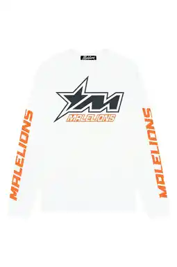 Wehkamp Malelions longsleeve wit aanbieding