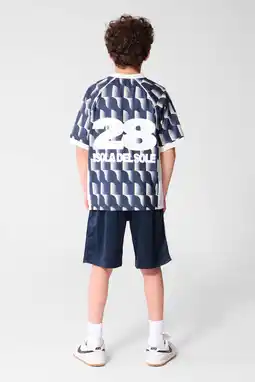 Wehkamp Shoeby T-shirt met backprint donkerblauw aanbieding