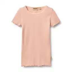 Wehkamp Wheat T-shirt oranje rib gebreid aanbieding