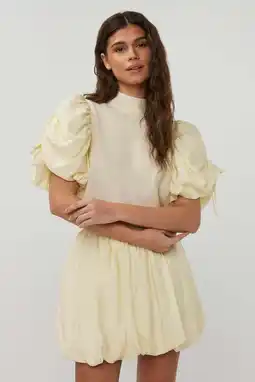 Wehkamp Studio AMAYA ballonrok lichtgeel aanbieding