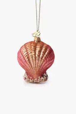 Wehkamp Sissy-Boy glazen kerstornament van een schelp (8cm) aanbieding