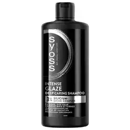 Trekpleister Syoss Intense Glaze Deep Caring Shampoo aanbieding