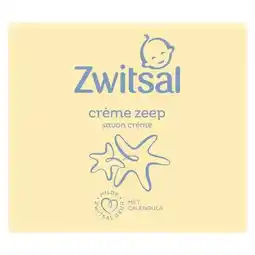 Trekpleister Zwitsal Crème Zeep aanbieding