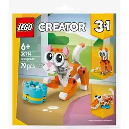 Trekpleister LEGO Creator 30714 3-In-1 Oranje Kat aanbieding