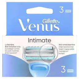 Trekpleister Gillette Venus Intimate Navulmesjes aanbieding
