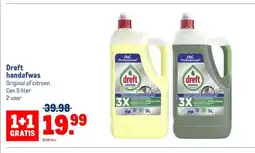 Makro Dreft handafwas aanbieding
