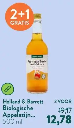 Holland & Barrett Biologische Appelazijn Troebel Kurkuma aanbieding