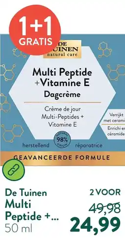 Holland & Barrett Multi Peptide + Vitamine E Dagcrème aanbieding