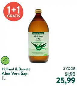 Holland & Barrett Aloë Vera Sap aanbieding