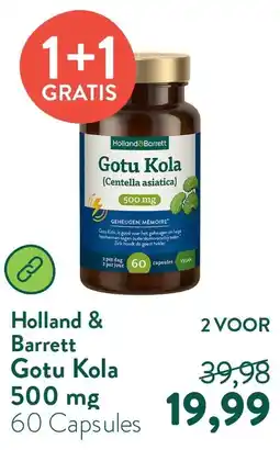Holland & Barrett Gotu Kola 500 mg aanbieding