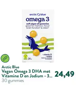 Holland & Barrett Vegan Omega 3 DHA met Vitamine D en Jodium - 30 gummies aanbieding