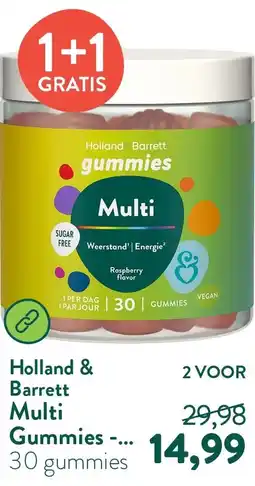 Holland & Barrett Multi Gummies - 30 gummies aanbieding