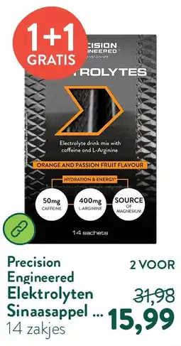 Holland & Barrett Elektrolyten Sinaasappel & Passievrucht - 14 sachets aanbieding