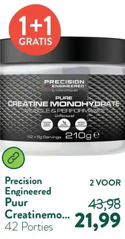 Holland & Barrett Puur Creatinemonohydraat - 210g aanbieding