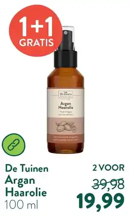 Holland & Barrett Argan Haarolie aanbieding