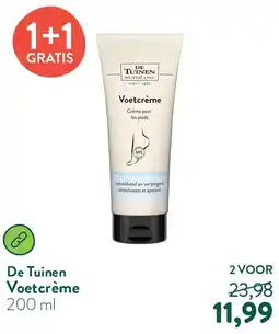 Holland & Barrett Voetcrème aanbieding