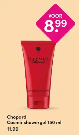 DA Chopard Casmir showergel 150 ml aanbieding