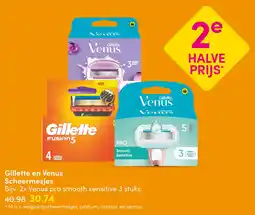 DA Gillette en Venus Scheermesjes aanbieding