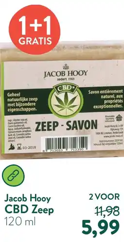 Holland & Barrett CBD Zeep aanbieding