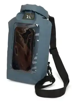 ANWB ANWB Drybag 2L + telefoonvak Human Nature Grijs aanbieding