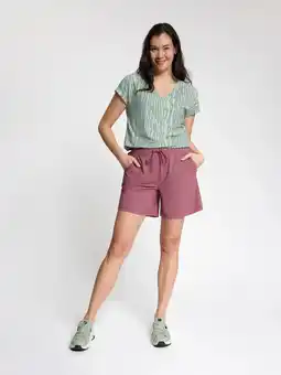 ANWB ANWB Torkia Travelshort dames Rood L aanbieding