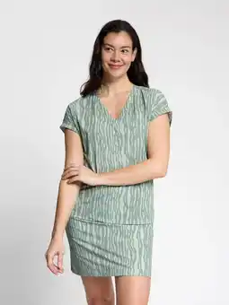 ANWB ANWB Tetovo Travelshirt print dames Groen L aanbieding