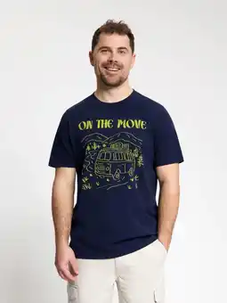 ANWB ANWB Thrall T-shirt heren Blauw 3XL aanbieding
