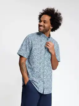 ANWB ANWB Sequin Overhemd heren Human Nature Geel 3XL aanbieding