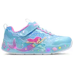 Foot Locker Skechers S-lights Peuterschoenen - Zwart - Maat 32.5 - Plastic aanbieding