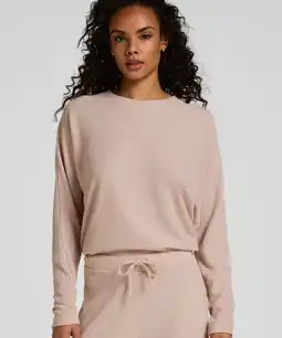 Hunkemoller Hunkemöller Top Waffle Everly Beige aanbieding