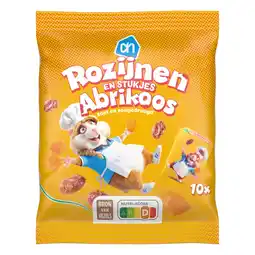 Albert Heijn AH Hamsterchef rozijnen met abrikozen aanbieding