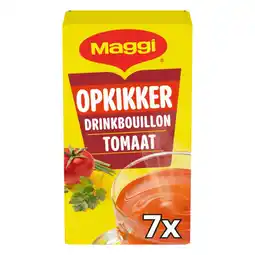 Albert Heijn Maggi Opkikker drinkbouillon tomaat aanbieding