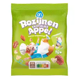 Albert Heijn AH Hamsterchef rozijnen met appel aanbieding