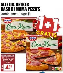 De Boerenschuur Dr. Oetker Casa di Mama pizza's aanbieding