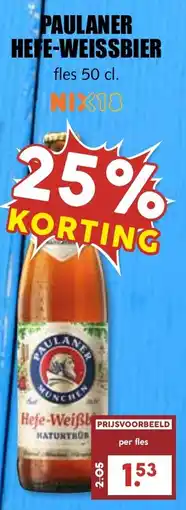 De Boerenschuur Paulaner Hefe-Weissbier aanbieding